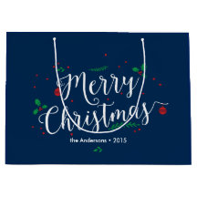 Den glada Mistletoehelgdaggåvan hänger lös