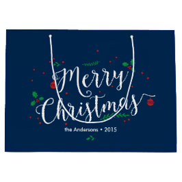 Den glada Mistletoehelgdaggåvan hänger lös