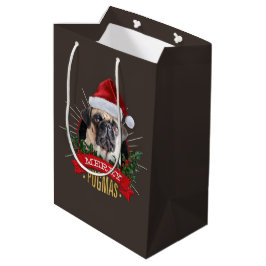 Den glada Pugmas gåvan hänger lös