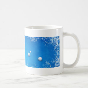 Den glada snögubben kaffemugg