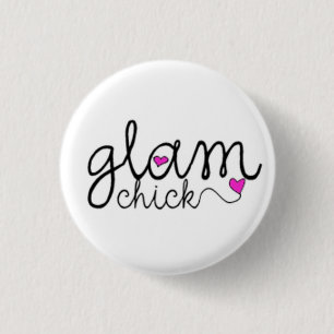 Den Glam chicken klämmer fast Knapp