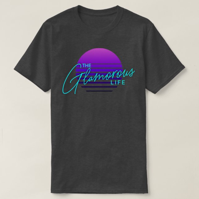 Den glamorala livstidshirt t shirt (Design framsida)