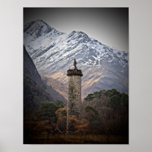 Den Glenfinnan monumentet Poster