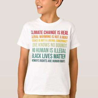 Den globala vetenskapliga uppvärmningen av klimate t shirt