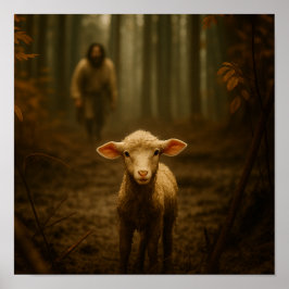 Den gode herden och det förlorade fåret poster