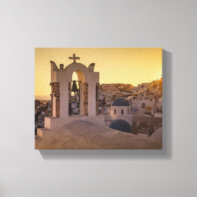 DEN GOLDA TIMMEN FRÅN OIA CANVASTRYCK (Framsida)