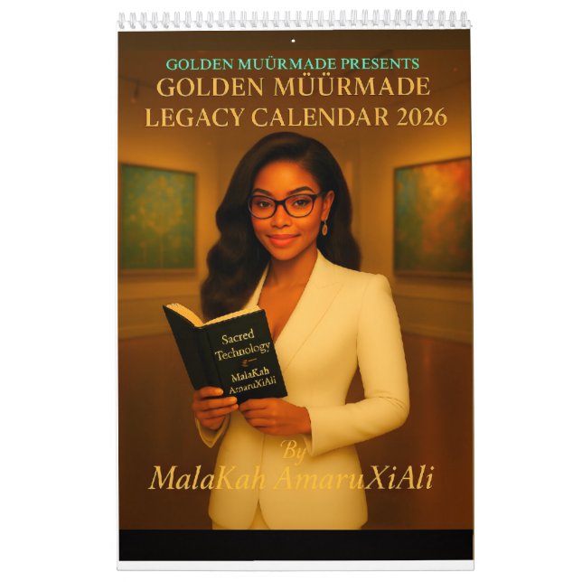Den GOLDEN MUURMADE Legacy & Affirmation Calendar Kalender (Omslag)
