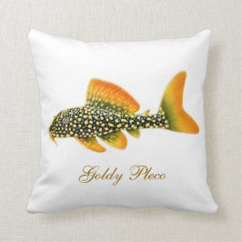 Den Goldy Pleco fisken kudder Kudde