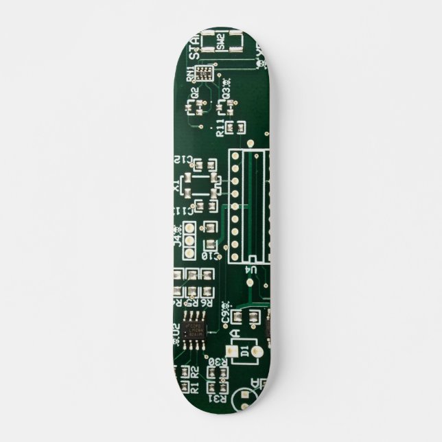 den gömda döskallar går runt stiger ombord skateboard bräda 21,5 cm (Framsida)