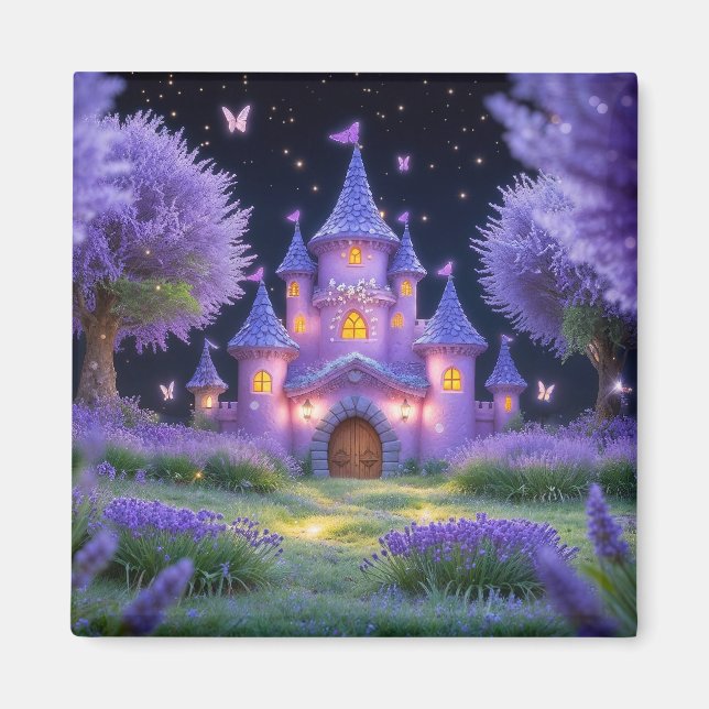 Den Gömt Lavender Grove Magnet (Framsidan)