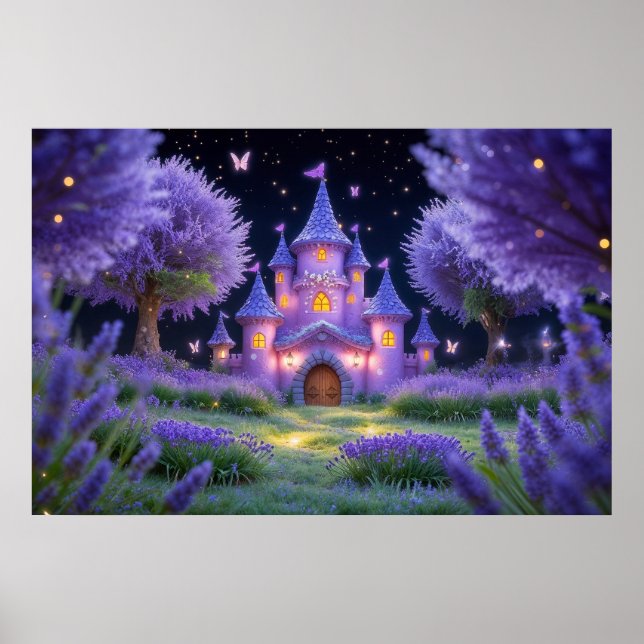 Den Gömt Lavender Grove Poster (Framsidan)