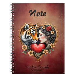 Den gömt vildmarkens hjärta. anteckningsbok