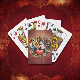 Den gömt vildmarkens hjärta. casinokort