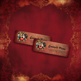 Den gömt vildmarkens hjärta. returadress etikett