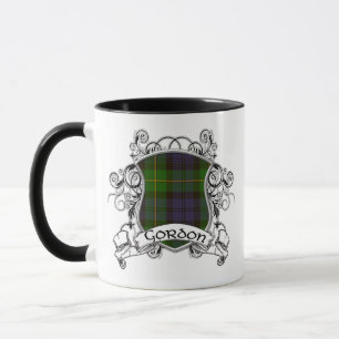 Den Gordon tartanen skyddar Mugg