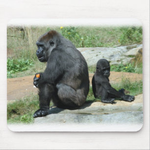 Den gorillaTime ut musen vadderar Musmatta