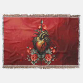 Den gotiska elegansen i hjärtat filt