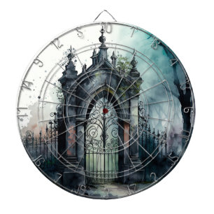 Den gotiska kyrkogårdens Grind-seriens design 11 Darttavla