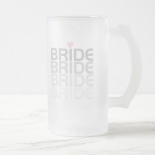 Den gråa bruden bleknar frostat ölglas