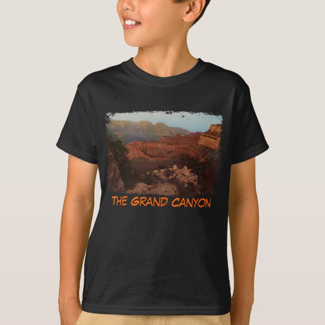 Den grand Canyon målade barnskjortan Tee Shirt (Framsida)