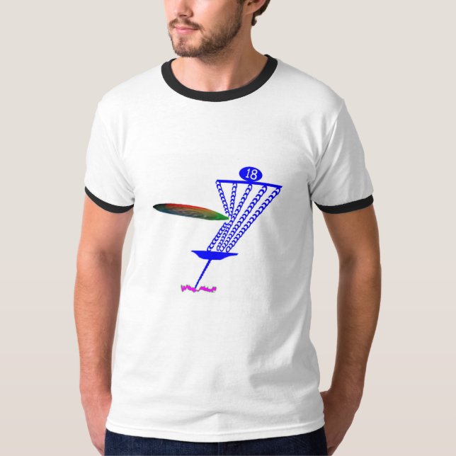 Den Grapic T skjortan med disketten klockas slag Shirt (Framsida)