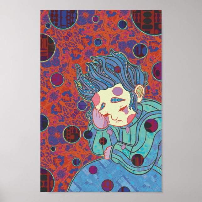 Den Gråtande clown Poster (Framsidan)