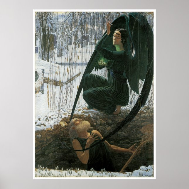 Den grav-Digers död Poster (Framsidan)
