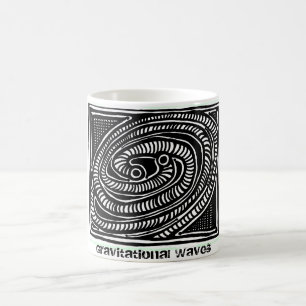 Den gravitations- ParanormalPrints muggen vinkar Kaffemugg
