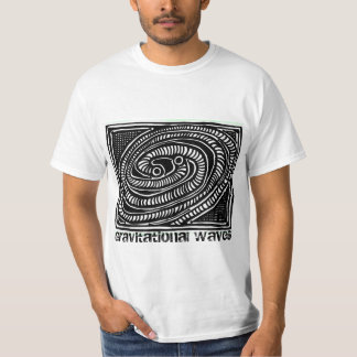 Den gravitations- ParanormalPrints T-tröja vinkar T-shirt