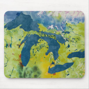 Den Great Lakes musen vadderar Musmatta