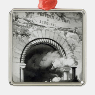 Den Great Western järnvägen, 1846 Julgransprydnad Metall