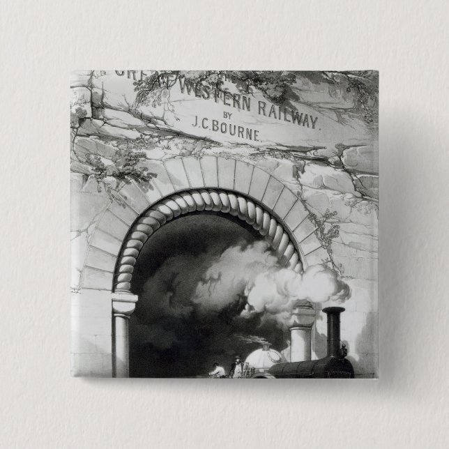 Den Great Western järnvägen, 1846 Knapp (Framsida)