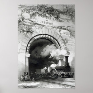 Den Great Western järnvägen, 1846 Poster