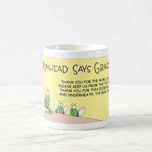 Den Greenhead fluganåden Kaffemugg