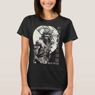Den grekiska mytologin som tillhör Sea Poseidon T Shirt