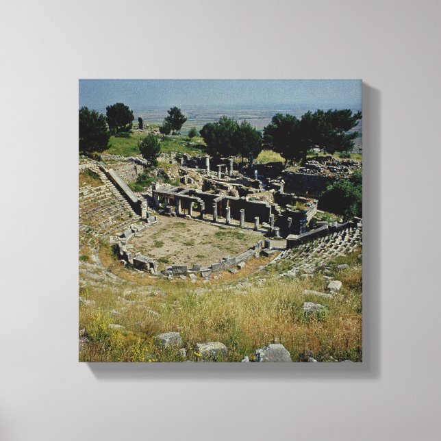 Den grekiska teatern canvastryck (Framsida)