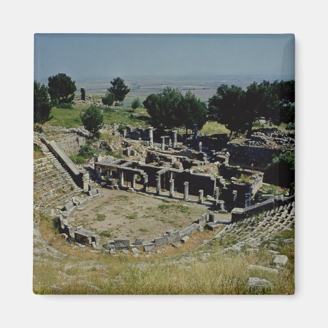 Den grekiska teatern magnet (Framsidan)