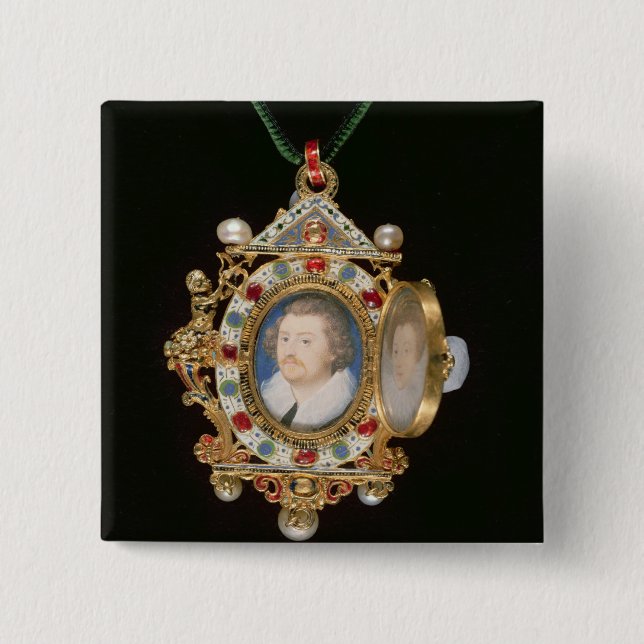 Den Gresley juveln, med miniatyrporträtt av herr Knapp (Framsida)