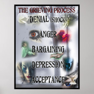 Den Grieving behandlingen Poster