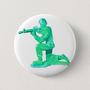 Den gröna armémanen knäppas knapp