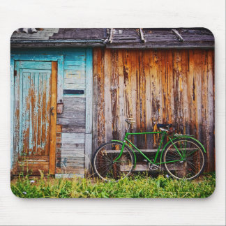 Den gröna cykeln 1 Mousepad Musmatta