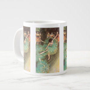Den gröna dansösen av Edgar Degas, Vintage Ballet Jumbo Mugg