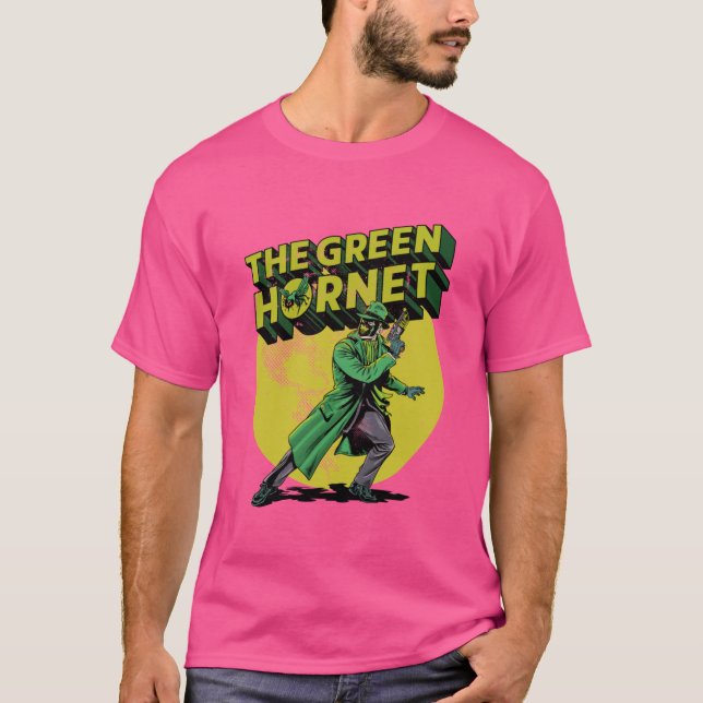 Den gröna hornet-flickan t shirt (Framsida)
