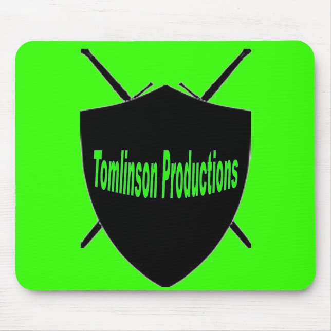 Den gröna klassikerlogotypmusen vadderar musmatta (Framsidan)