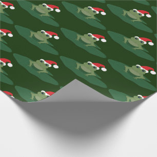 Den gröna liljan för den grodaSanta hatten Presentpapper