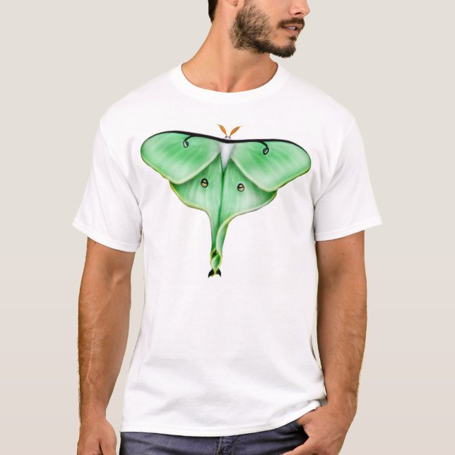 Den gröna Luna malskjortan Tee (Framsida)