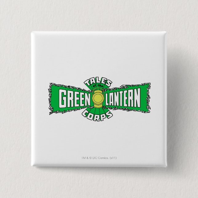 Den gröna lyktakåren - grön logotyp knapp (Framsida)
