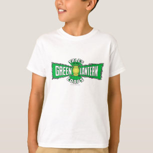 Den gröna lyktakåren - grön logotyp tee shirt