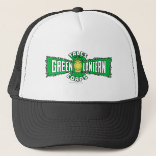 Den gröna lyktakåren - grön logotyp truckerkeps
