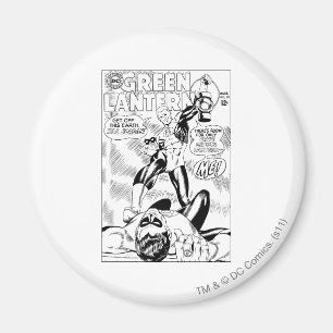 Den gröna lyktan - få av denna Earch Hal Magnet